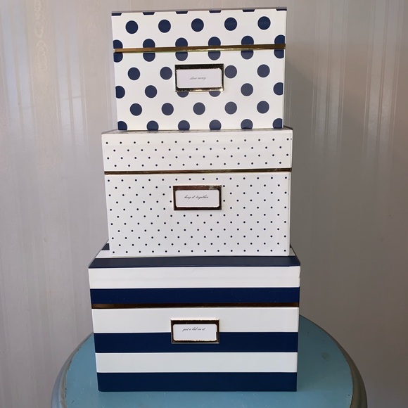 kate spade Other - Kate spade nesting box set of 3
